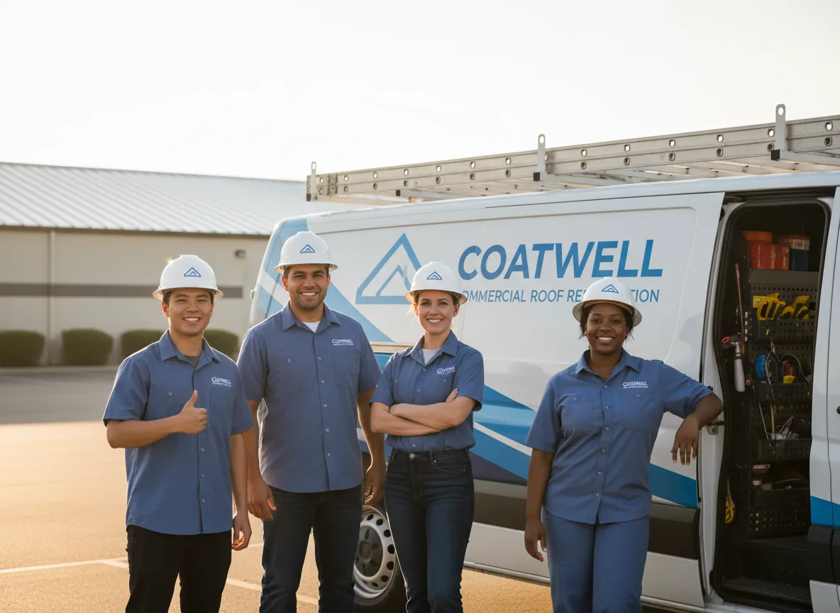Commercial roof coating company in Beloit, WI